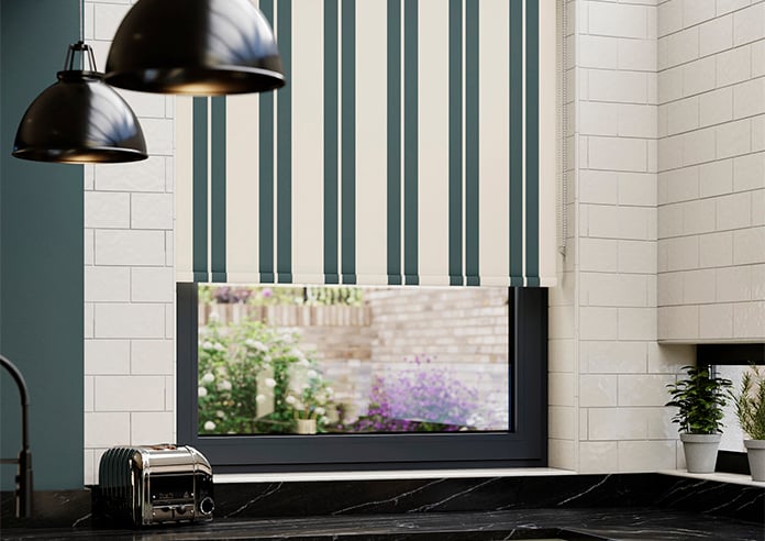 The British Stripe Co. Edward, Teignbridge No.1 - Roller Blind - Image 5